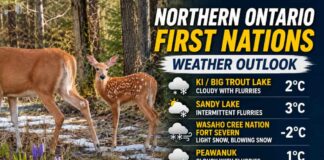 Northern Ontario First Nations Weather Outlook – Cold Mornings, Mixed Skies, and a Gradual Warm-Up Ahead Northern Ontario First Nations Weather May 7 2026