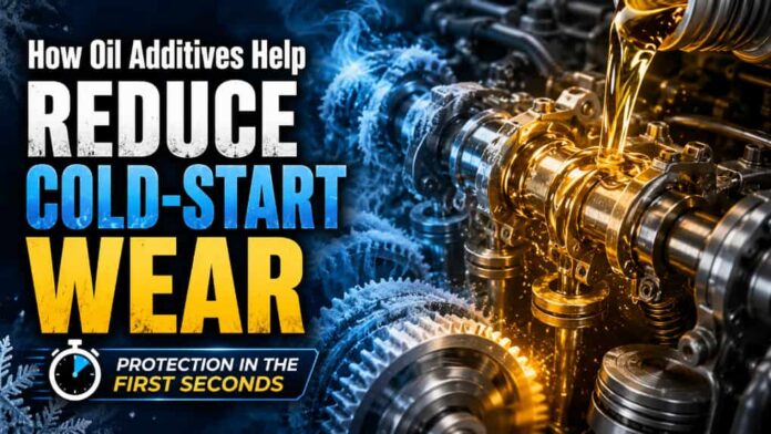 Cold-start wear happens in the short window after you turn the key, before oil pressure and oil flow fully stabilise Cold-start wear happens in the short window after you turn the key, before oil pressure and oil flow fully stabilise