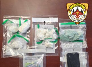 Two arrested after fentanyl and cocaine seized in Ginoogaming First Nation Two males have been arrested and are facing charges after a warrant was executed at a resident in Ginoogaming First Nation
