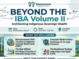 Waawoono webinar explores Indigenous equity, sovereign wealth and the future of IBAs Waawoono webinar explores Indigenous equity, sovereign wealth and the future of IBAs