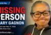 Thunder Bay Missing Person – 63-Year-Old Mary Gagnon TBPS Missing Person Mary Gagnon