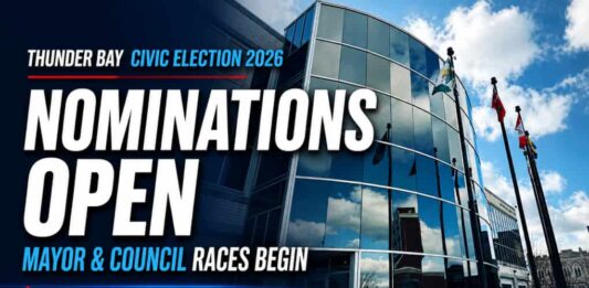 Thunder Bay Politics: 2026 civic election opens with early filings for mayor, council and wards Thunder Bay Civic Election Nominations Open