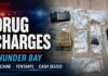Greater Toronto Resident Charged Following Cumberland Street South Drug Bust in Thunder Bay North York and Thunder Bay residents charged after police seize suspected cocaine and fentanyl.