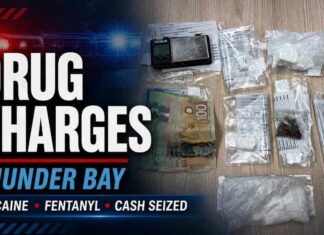 Greater Toronto Resident Charged Following Cumberland Street South Drug Bust in Thunder Bay North York and Thunder Bay residents charged after police seize suspected cocaine and fentanyl.