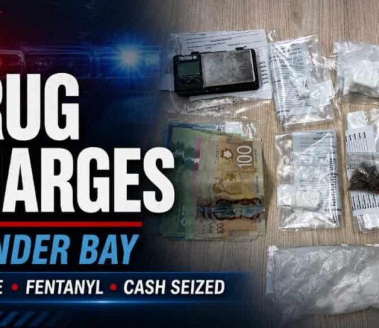 Greater Toronto Resident Charged Following Cumberland Street South Drug Bust in Thunder Bay North York and Thunder Bay residents charged after police seize suspected cocaine and fentanyl.