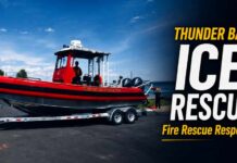 Thunder Bay Fire Rescue warns residents after ice rescue at a local park Thunder Bay Fire Rescue Ice