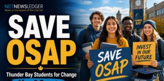 Education – Thunder Bay Students Plan Rally at OPSEU Offices to Save OSAP Thunder Bay Save OSAP rally