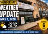 May 1, 2026: Thunder Bay Weather – Sunglasses Return as May Begins with Sunshine Thunder Bay weather, Thunder Bay forecast, May 1 2026 weather, Ontario weather, Northwestern Ontario weather, Thunder Bay sunshine, May weather Thunder Bay, spring weather Ontario, Lake Superior weather, UV index Thunder Bay, sunglasses weather, weekend weather Thunder Bay, Environment Canada Thunder Bay, rain showers Thunder Bay, flurries forecast