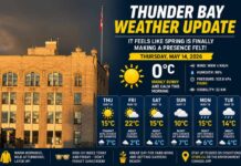Thunder Bay Weather Update – Spring Finally Makes Its Presence Felt Across the Lakehead Thunder Bay Weather May 14 2026