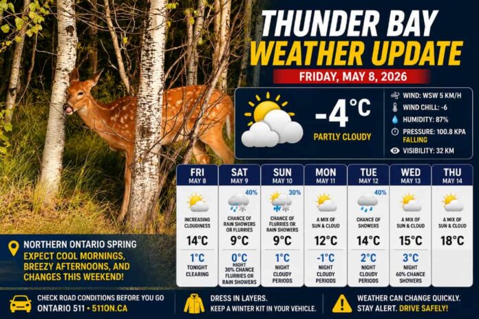 Thunder Bay Weather Update May 8 2026