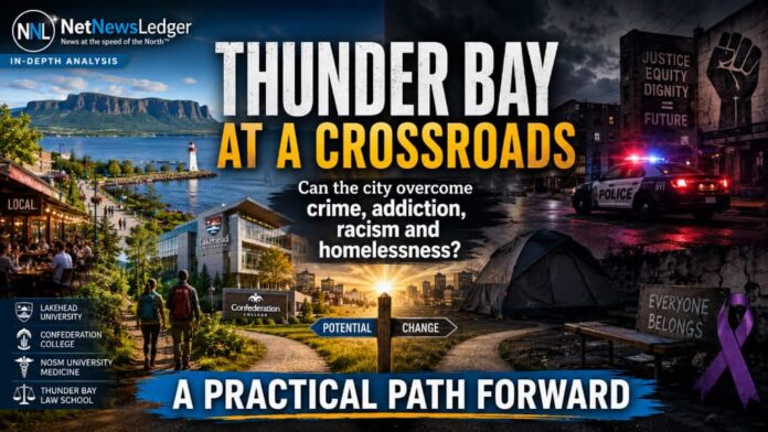 Thunder Bay at a crossroads Thunder Bay at the Crossroads