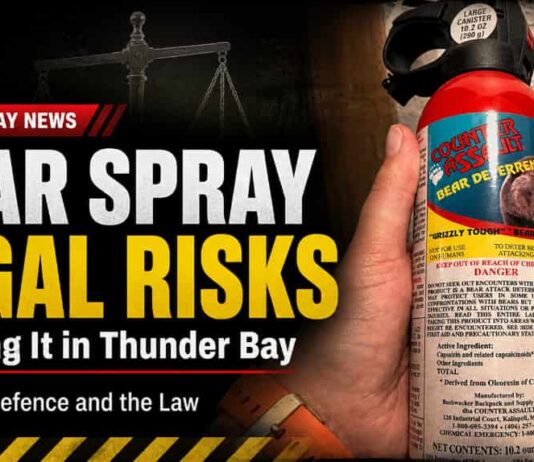 Bear spray may be legal for wildlife, but carrying it for city self-defence can lead to charges Bear spray may be legal for wildlife, but carrying it for city self-defence can lead to charges