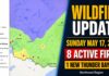 Wildfire Update – Northwest Region has eight active wildland fires, including one new Thunder Bay fire Wildfire Update May 17 2026