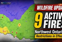 Northwest Region Wildfire Update for May 16 2026 Wildfire Update Northwest District May 16 2026