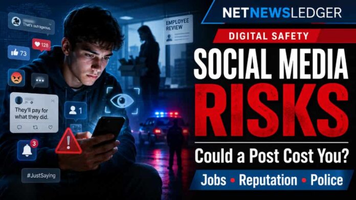 can what you say on Facebook Cost YOU Your job Online conduct can affect trust. It can inflame neighbourhood tensions, harm victims, compromise investigations, expose youth to harassment, and make it harder for police, schools and employers to respond fairly