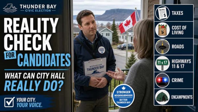 What Thunder Bay civic candidates can and cannot promise voters in the 2026 election