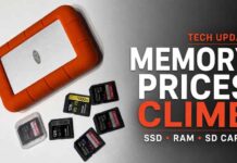 Prices for SD Memory Cards – SSD Hard Drives – and RAM Are Spiking Is Now the Time to Stock Up? tech update SSD RAM Memory Card Prices spike
