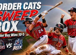 Border Cats beat league-leading St. Cloud Rox 10-5 to Sweep Two Game Series Border Cats beat league-leading St. Cloud Rox 10-5 at Port Arthur Stadium.