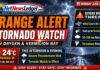 Tornado Watch in Effect for Dryden and Vermilion Bay Region Tornado watches are issued when the atmosphere has the right ingredients for tornado-producing storms, including warm humid air, unstable conditions, and stronger winds higher in the atmosphere.