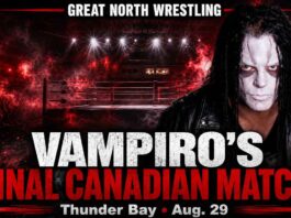 Great North Wrestling returns to Thunder Bay with Vampiro’s final Canadian match Great North Wrestling is set to make a POWER-Packed Return to Thunder Bay