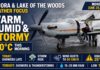 June 29, 2026: Kenora and Lake of the Woods Weather Focus — Warm, Humid, Windy, and Stormy Kenora weather June 29 2026
