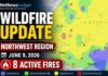 2026 Wildfire Update: Eight Active Fires Burning Across Ontario’s Northwest Region Ontario wildfires, Northwest Fire Region, Northwestern Ontario fire update, Dryden 13, DRY013, Wabakimi Provincial Park, Armstrong Ontario, Sioux Lookout 3, SLK003, Thunder Bay 24, THU024, Panache Lake, Little Sachigo Lake, Aviation Forest Fire and Emergency Services, Ontario forest fires, ONforestfires, FireRanger crews, wildfire smoke, forest fire danger rating, outdoor fire rules, Ontario fire season, wildland fire, forest fire update, Thunder Bay wildfire, Dryden wildfire, Sioux Lookout wildfire, June 2026 wildfires, 310-FIRE, Ontario.ca FireUpdates