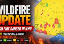Wildfire danger rises across Northwestern Ontario as active fires increase in the region May 31 2026 Wildfire Update