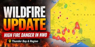 Wildfire danger rises across Northwestern Ontario as active fires increase in the region May 31 2026 Wildfire Update