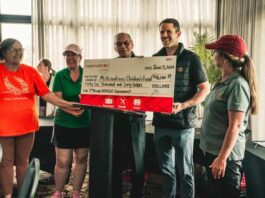 North Star Air Charity Golf Tournament Raises More Than $46,000 for Mikinakoos Children’s Fund NSA Charity Golf Tournament Cheque-Presentation-DSC09415