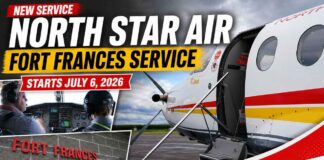North Star Air adds Fort Frances flights, expanding Thunder Bay air links across the northwest North Star Air Expands its wings again - Adding Fort Frances Service to the growing air service