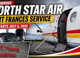 North Star Air adds Fort Frances flights, expanding Thunder Bay air links across the northwest North Star Air Expands its wings again - Adding Fort Frances Service to the growing air service