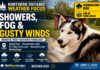 June 11, 2026: Northern Ontario Remote First Nations Weather Focus — Showers, Fog, Thunderstorm Risk and Gusty Winds Northern Ontario remote First Nation communities face showers, fog, gusty winds, and a thunderstorm risk in the June 11, 2026 weather outlook.