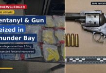 Thunder Bay Police seize suspected fentanyl, firearm and cash after Memorial Avenue call Thunder Bay Police seize suspected fentanyl, firearm and cash after Memorial Avenue call