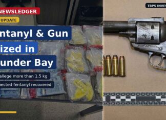 Thunder Bay Police seize suspected fentanyl, firearm and cash after Memorial Avenue call Thunder Bay Police seize suspected fentanyl, firearm and cash after Memorial Avenue call