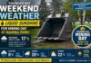 Thunder Bay weekend weather forecast for June 13–15, 2026: light rain showers, gusty west winds Thunder Bay Weather for Mining Day