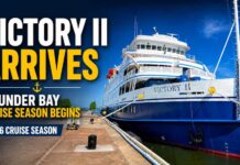 Victory II Opens 2026 Cruise Ship Season in Thunder Bay Victory Cruise Ship June 5 2026