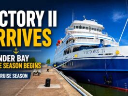 Victory II Opens 2026 Cruise Ship Season in Thunder Bay Victory Cruise Ship June 5 2026
