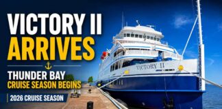Victory II Opens 2026 Cruise Ship Season in Thunder Bay Victory Cruise Ship June 5 2026