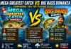 How Mega Greatest Catch Bonus Buy Compares to Big Bass Bonanza Comparing slots