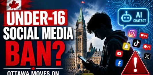 Mark Carney Liberals Plan Under-16 Social Media Ban as Online Harms Bill Targets Platforms and AI Chatbots Liberals Plan Social Media ban for under 16