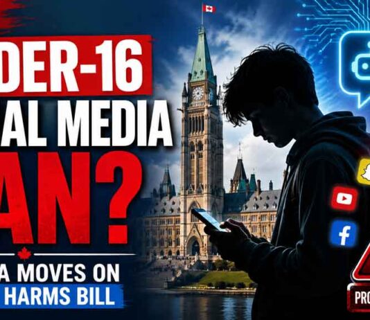 Mark Carney Liberals Plan Under-16 Social Media Ban as Online Harms Bill Targets Platforms and AI Chatbots Liberals Plan Social Media ban for under 16