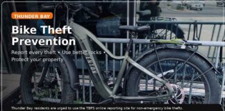 Thunder Bay bike theft prevention tips: report every theft, use better locks and protect your bicycle Thunder Bay bike theft tips: report every theft, use better locks and protect your bicycle