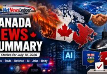 Top Canadian news for July 10, 2026: Wildfires, Saudi trade, submarines, AI, jobs and unity July 10 2026 Canada News Summary
