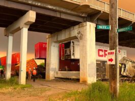 No Injuries Reported After Train Derailment Near Pacific Avenue Bridge Train Derailment