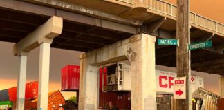 No Injuries Reported After Train Derailment Near Pacific Avenue Bridge Train Derailment