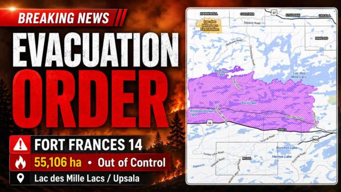 Fort Frances 14 Evacuation Order Fort Frances 14 Evacuation Order