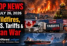 Top News for July 26, 2026: Northwestern Ontario Wildfires, U.S. Tariffs and Widening Iran War Lead the Day top news July 26 2026