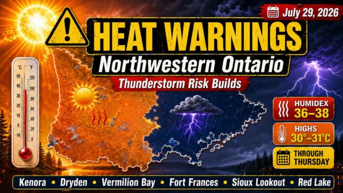 Northwestern Ontario Weather July 29 2026