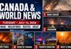 July 14 news: Iran fighting, European fires, Bank of Canada, Toronto shooting and heat July 14 news: Iran fighting, European fires, Bank of Canada, Toronto shooting and heat