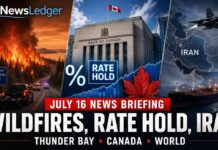 July 16 news: Ontario wildfires, dangerous smoke, Bank of Canada and global trade risks